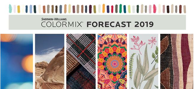 Women in Design | Sherwin Williams Colormix Forecast 2019