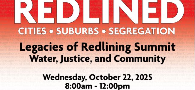 Johnson County Museum - Redlined: Legacies of Redlining Summit: Water, Justice, and Community