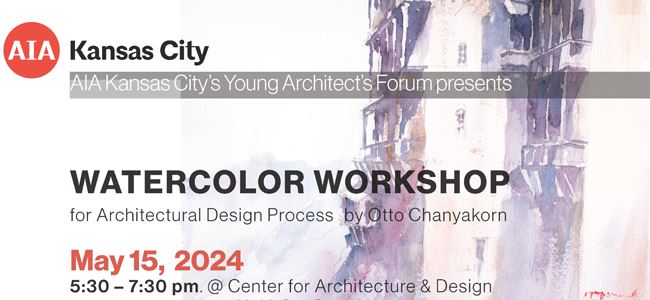 YAF: Watercolor Workshop for Architectural Design Process by Otto Chanyakorn