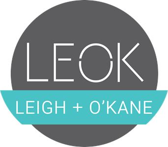 Leigh + O'Kane Logo